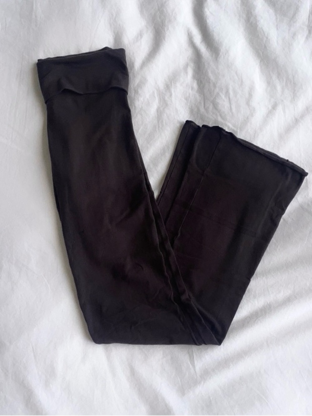 skims cotton jersey foldover pant